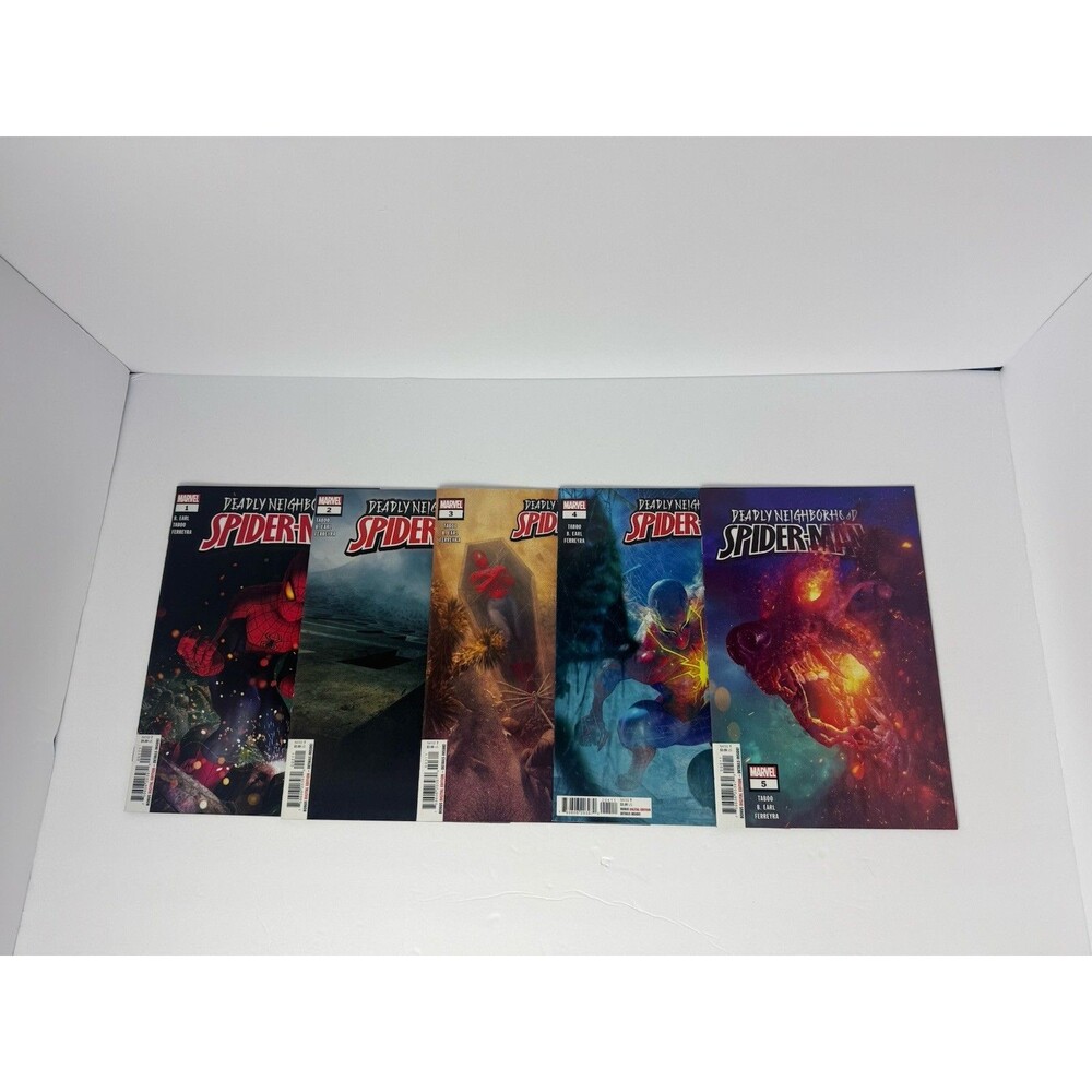 Deadly Neighborhood Spider-Man #1-5 Complete Set Marvel Comics